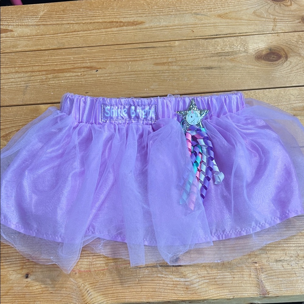 Precious Moments Lavender tutu skirt dance ballet tulle unicorn